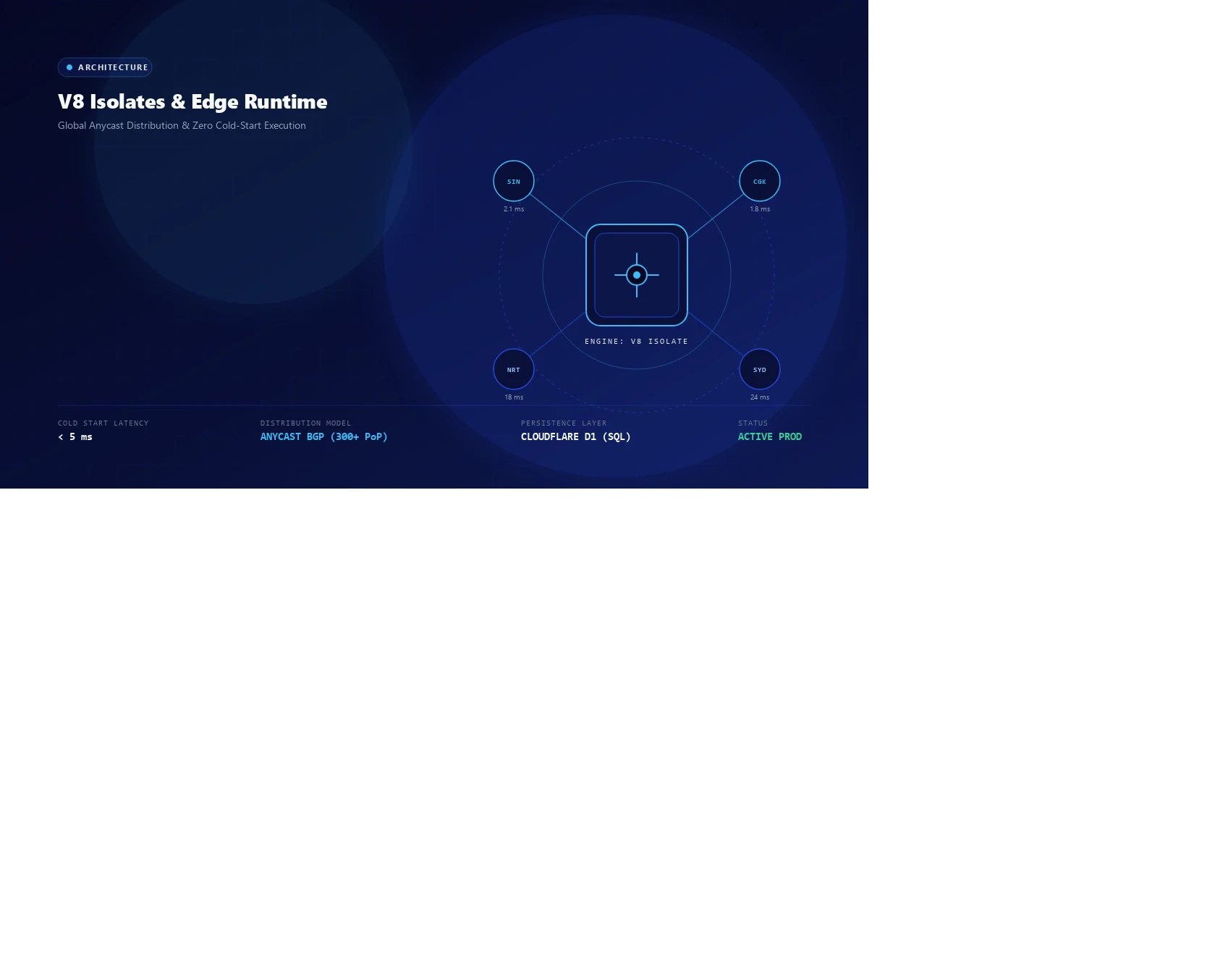 Arsitektur Cloudflare Workers dan Edge Computing: Eliminasi Cold Start V8 Isolates serta Replikasi D1 Database